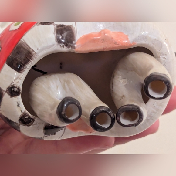 Three Country Farmyard Cow Ornaments - Picture 10 of 13